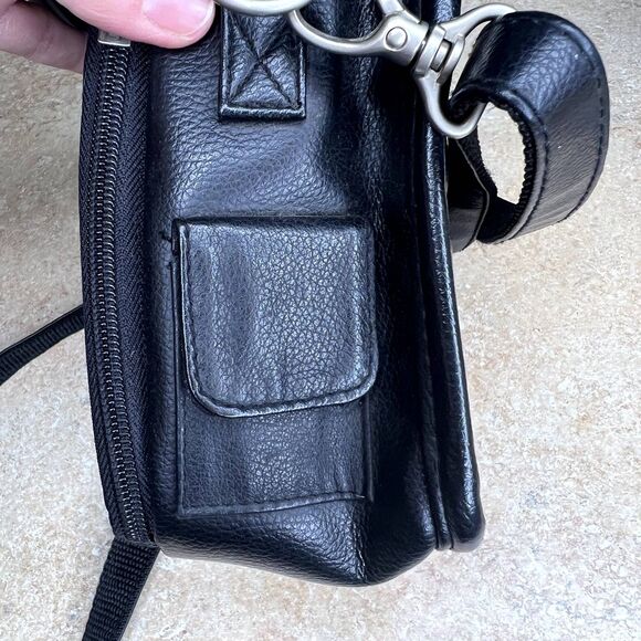 Hi-Pro Camera Lens Crossbody Bag Black - Picture 4 of 14